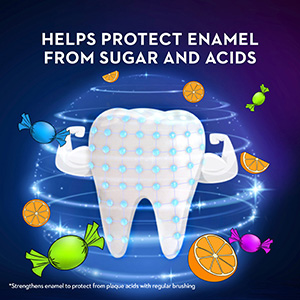 Helps Protect Enamel from Sugar and Acids