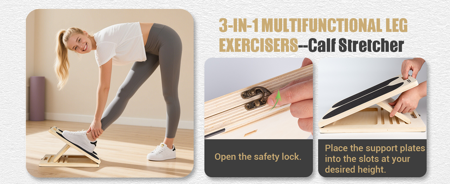 slant board for calf stretching