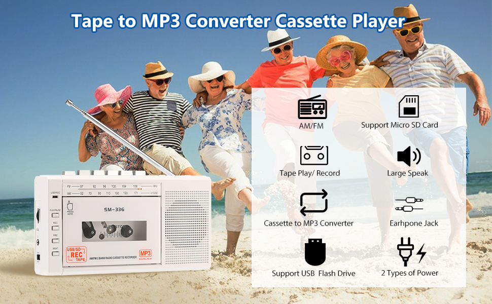 portble cassette player