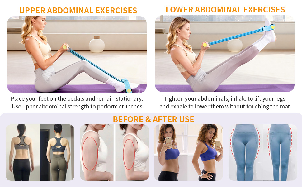Pedal Resistance Bands with handles