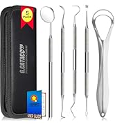 G.CATACC Dental Tools Oral Care Teeth Cleaning Tools Hygiene Kit with Stainless Steel Dental Pick...