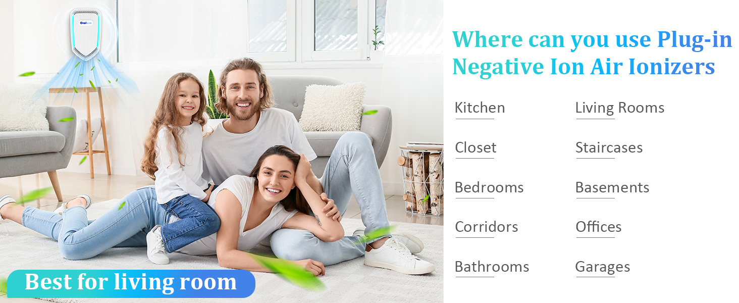4Pack Air Ionizer for Home