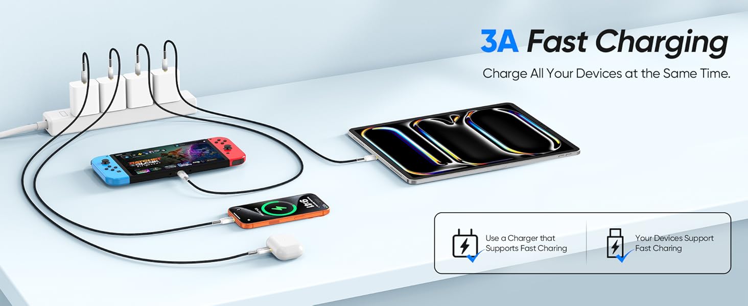 FAST CHARGING USB C CABLE