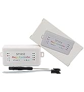 WS2811 WS2812B WS2813 WS2815 Pixels LED Strip Controller Bluetooth SP105E Smart LED Controller DC...