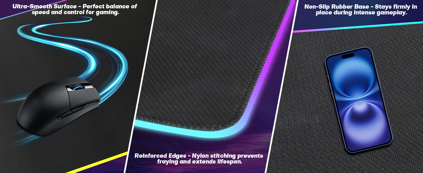 wireless charging mouse pad