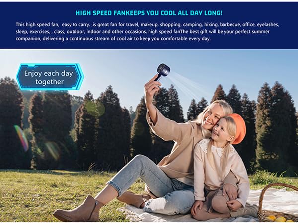 Handheld Portable High-Speed Mini Fan