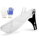 R-Shaped Stand Saw Cover, 4-10 Inch Anti-Dust Guard with Splitting Knife, Universal Dustproof Cle...