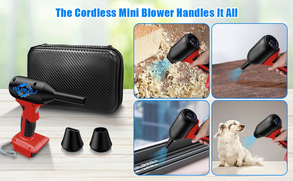 Portable High-Speed Compressed Air Duster 12