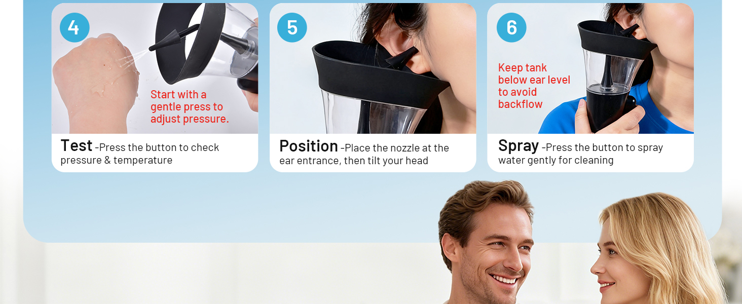 how to use ear cleaenr