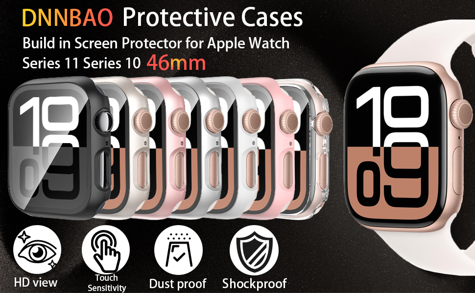 for apple watch 11 10 screen protector 46mm