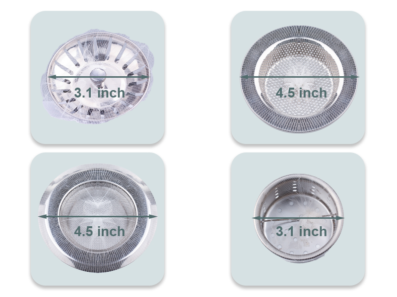  Disposable Mesh Sink Strainer Bags