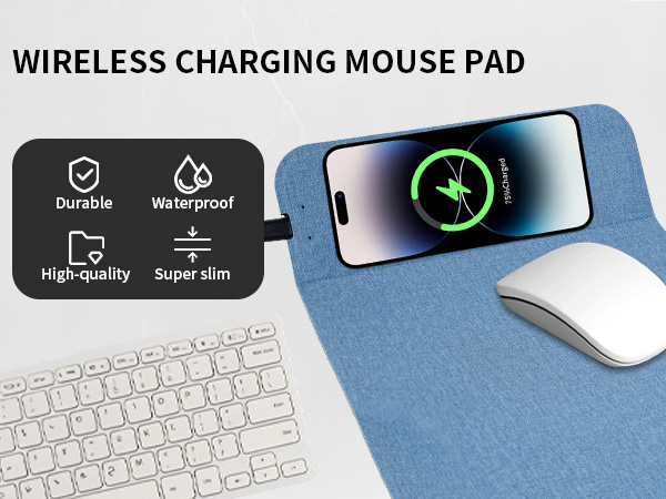 desk mat for keyboard and mouse
