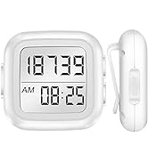 3D Pedometer for Walking with Clip, Simple Step Counter with Large Display, Track Steps, Activity...