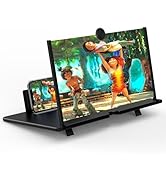 16" Screen Magnifier for Smartphone –3D HD Mobile Phone Magnifying Projector Screen Enlarger for ...
