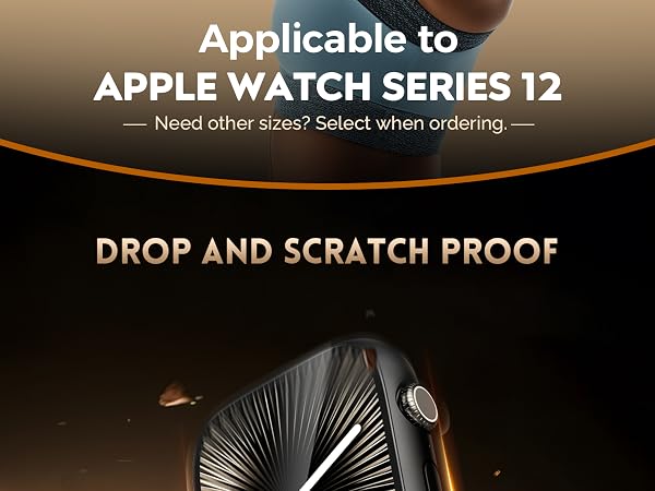 Protective Cases for Apple Watch Seires 12 -2