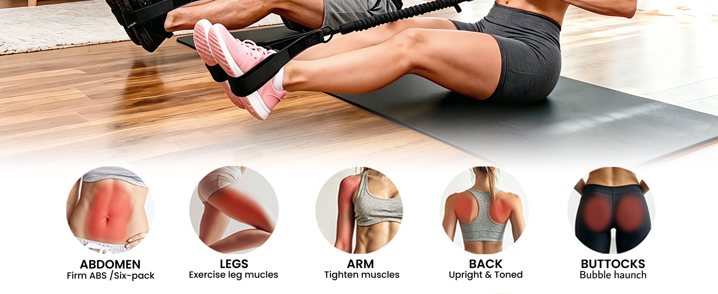 pedal resistance band with handle