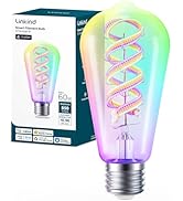 Linkind Matter Smart Bulbs, ST19/ST58 E26 Led Bulb Works with Alexa, Smart Light Bulbs, WiFi Bulb...