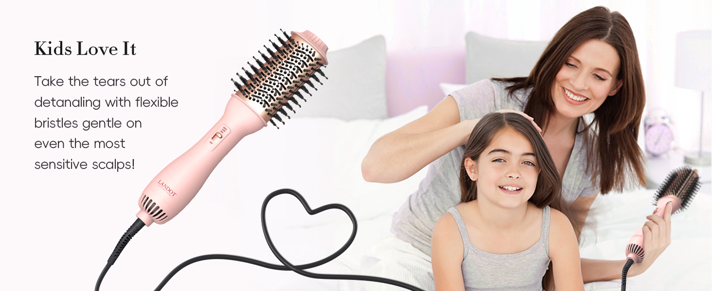 hot hair blow dryer brush