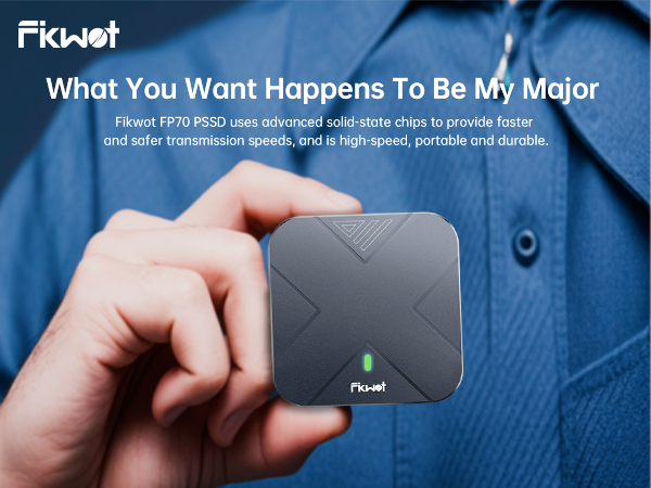 Fikwot FP70 Portable SSD External solid state drive 1050MB/s