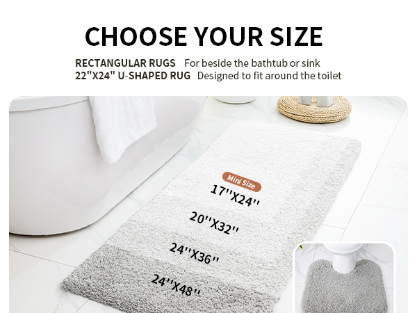 Bathroom rug