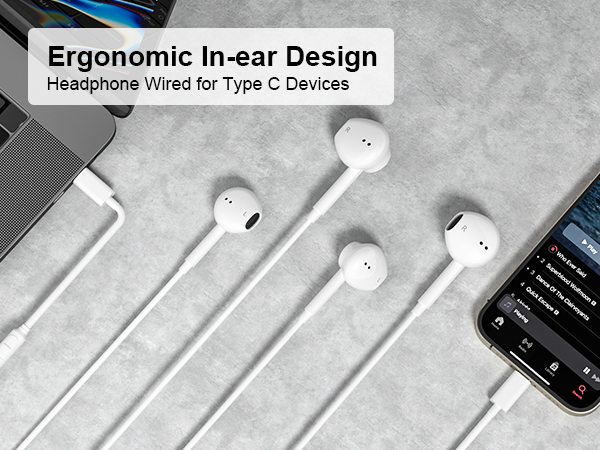 earphones usb c for iphone
