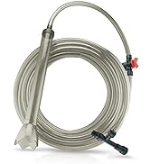 AQQA Aquarium Water Changer Kit,Multifunction Fish Tank Siphon Gravel Vacuum Cleaner,Universal Wa...