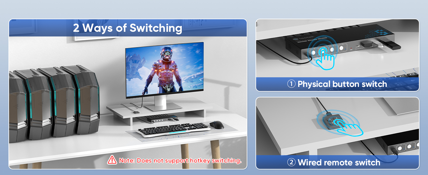 kvm switch 4 computers