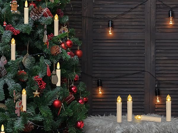 Christmas candles