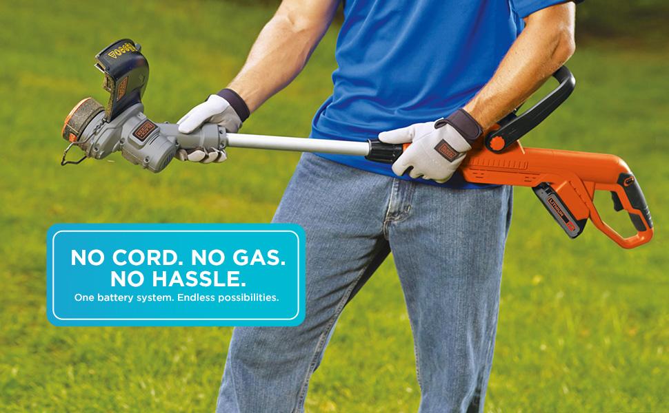 No Cord. No Gas. No Hassle. 