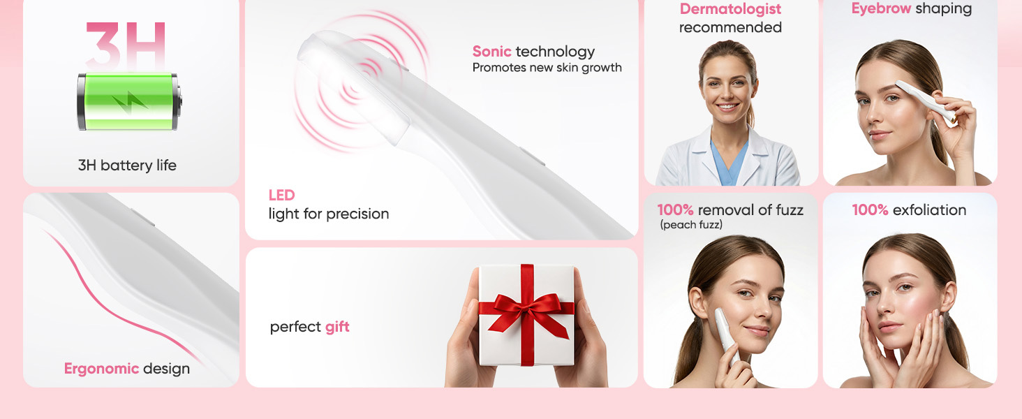 Sonic Dermaplane Tool