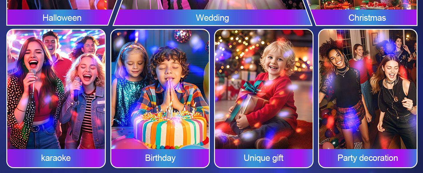 kids party lights