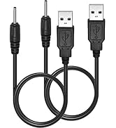 2pcs USB DC Charger Charge Charging Cable for Mini S530 Smallest Invisible Wireless Bluetooth Ear...