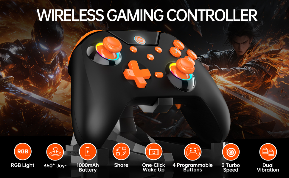 wireless gaming controller for phone