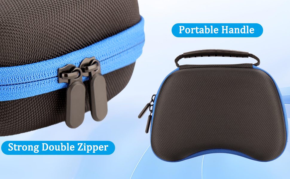 Game Controller Storage Case for PS5, Carrying Travel Protective Case for Playstation 5