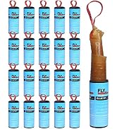 Stingmon 20 Pack Sticky Fly Traps Indoor/Outdoor, Fly Ribbon Catcher Paper, Fly Strips Hanging