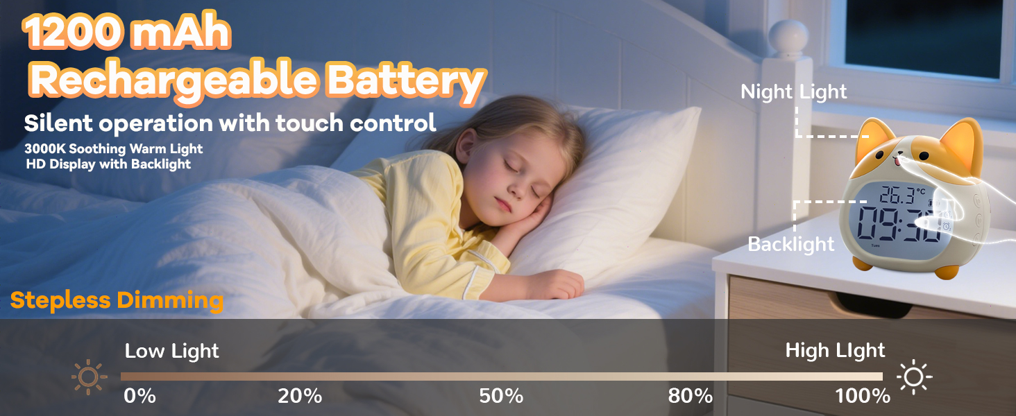 hatch alarm clock kids alarm clock for teens alarm clock loud alarm clock clocks for bedroom