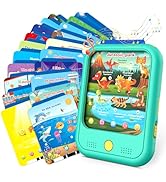 Kids Learning Tablet Educational Learning Pad for Toddlers 2-5 to Learn Alphabets, Numbers, Foods...