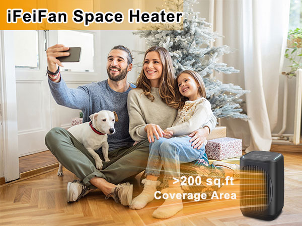 1500W Portable Electric Heaters