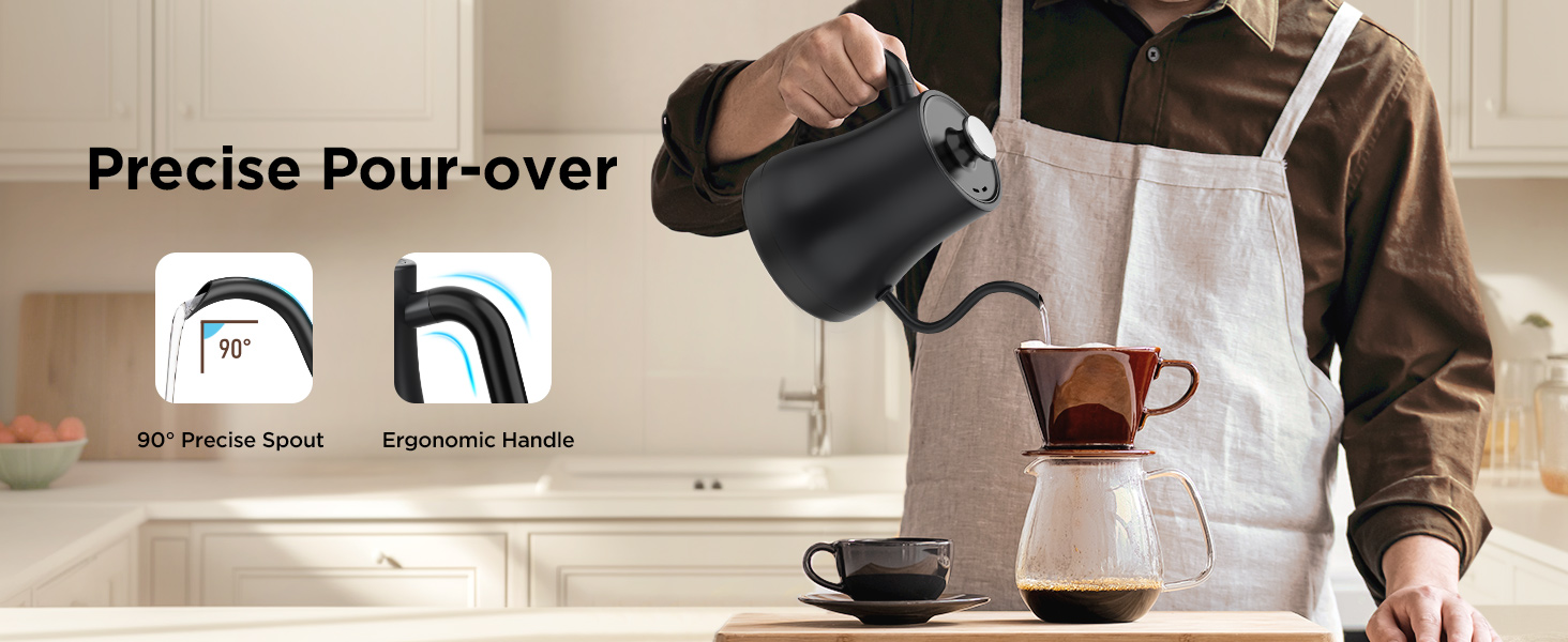 gooseneck kettle temperature control