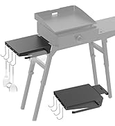 Petrirufun Griddle Table for Blackstone 17" 22" Griddle Stand