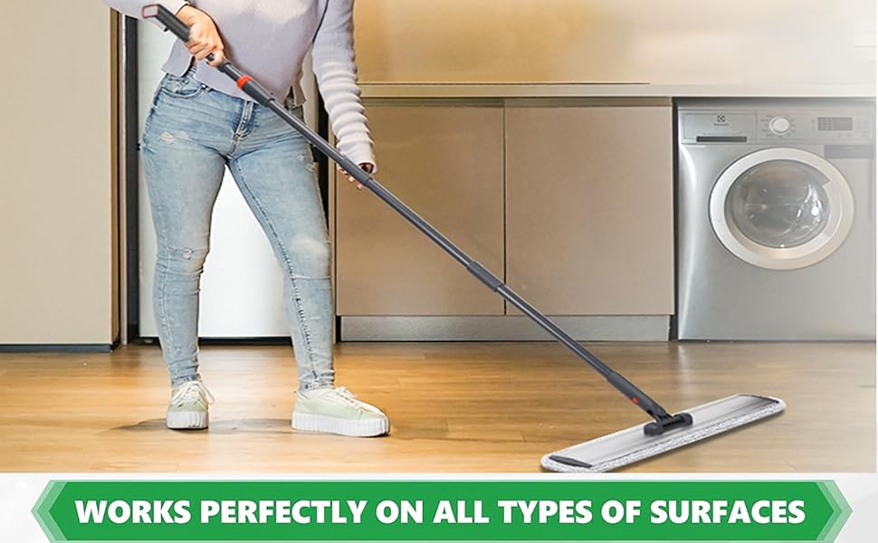 Microfiber Flat Mop