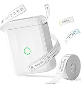 NIIMBOT D110 New Version Label Maker Machine with Tape, Handheld Bluetooth Label Printer, Mini Th...