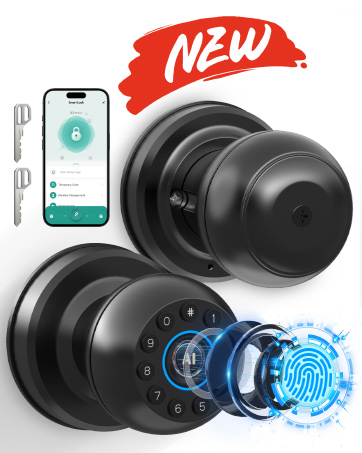 YQ102Fingerprint Door Knob