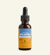 Herb Pharm Certified Organic Spilanthes Liquid Extract for Cleansing and Detoxification - 1 Ounce