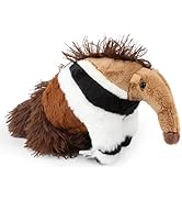 Anteater Stuffed Animal, Anteater Plush Toys Lifelike Cute with PP Cotton,10.6 Inches Soft Realis...
