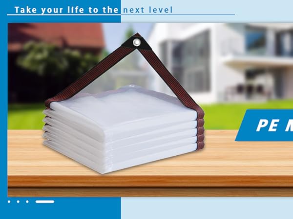 clear tarp