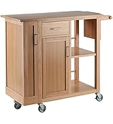 Winsome 89443 Douglas Cart Kitchen, Natural 42.52x18.98x35.35