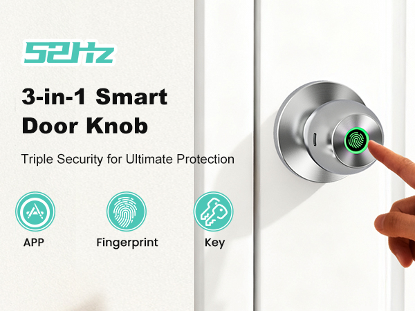 fingerprint door knob