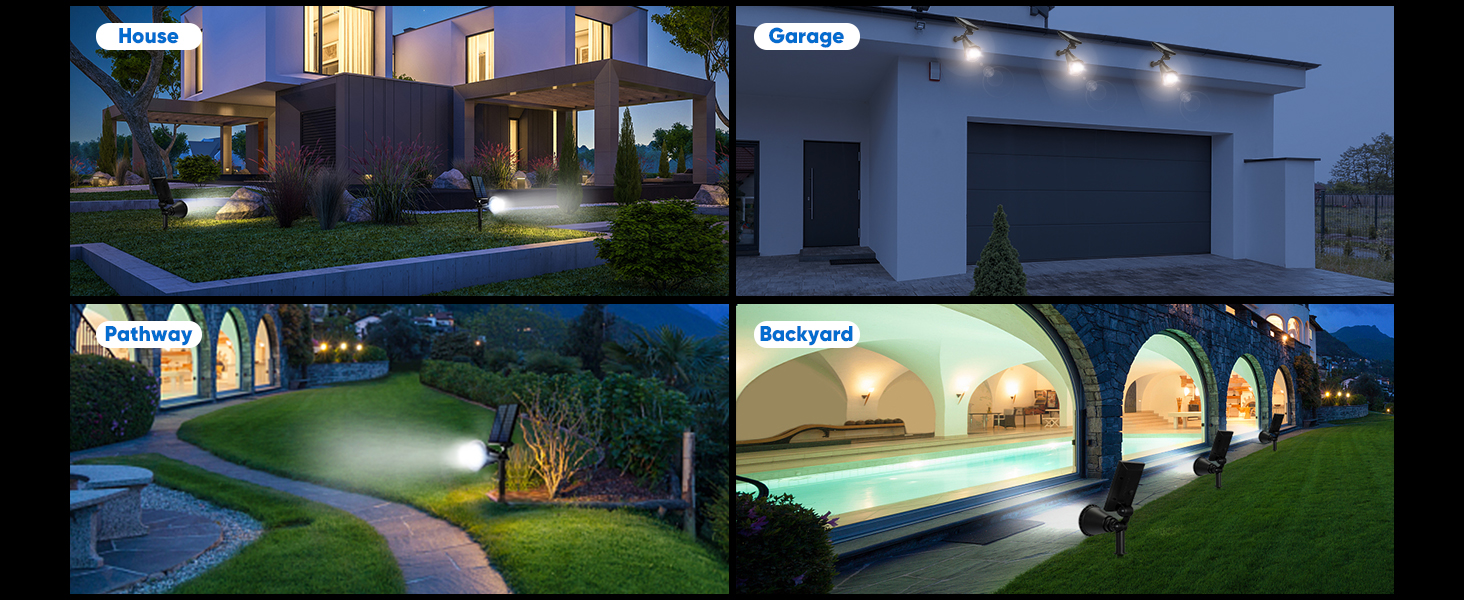 Solar Spot Lights Outdoor