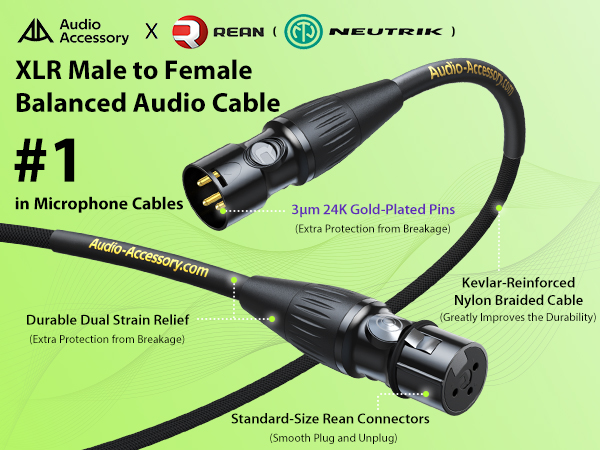 Pro series microphone cable